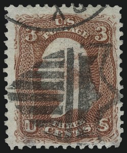 Sale 967, Lot 4197, 1867-68 Grilled Issue (Scott 79-101), including the 10c Z Grill