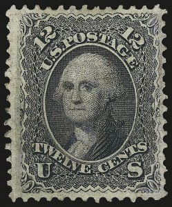 Sale 967, Lot 4206, 1867-68 Grilled Issue (Scott 79-101), including the 10c Z Grill