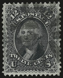 Sale Number 967, Lot Number 4207, 1867-68 Grilled Issue (Scott 79-101), including the 10c Z Grill