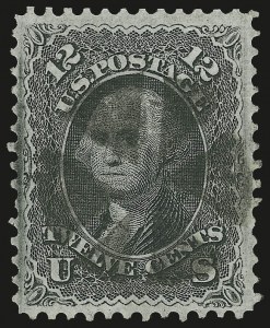 Sale 967, Lot 4209, 1867-68 Grilled Issue (Scott 79-101), including the 10c Z Grill