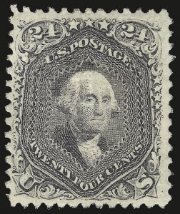 Sale 967, Lot 4211, 1867-68 Grilled Issue (Scott 79-101), including the 10c Z Grill