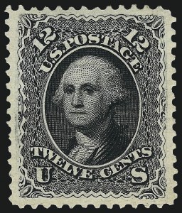 Sale 967, Lot 4220, 1875 Re-Issue of 1861-66 Issue (Scott 102-111)