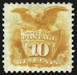 Sale 967, Lot 4254, 1875 Re-Issue of 1869 Pictorial Issue (Scott 123-133a)