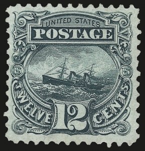 Sale 967, Lot 4258, 1875 Re-Issue of 1869 Pictorial Issue (Scott 123-133a)