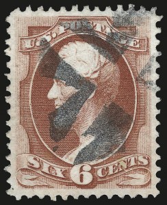 Sale 967, Lot 4276, 1870-71 National Bank Note Co. Ungrilled Issue (Scott 145-155)