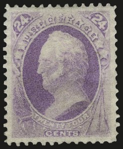 Sale 967, Lot 4279, 1870-71 National Bank Note Co. Ungrilled Issue (Scott 145-155)