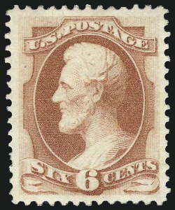 Sale 967, Lot 4285, 1873 Continental Bank Note Co. Issue (Scott 156-166)
