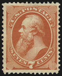 Sale 967, Lot 4287, 1873 Continental Bank Note Co. Issue (Scott 156-166)