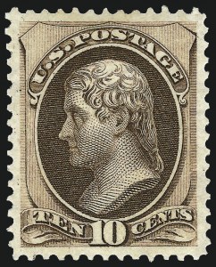 Sale 967, Lot 4288, 1873 Continental Bank Note Co. Issue (Scott 156-166)