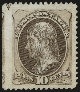 Sale 967, Lot 4289, 1873 Continental Bank Note Co. Issue (Scott 156-166)