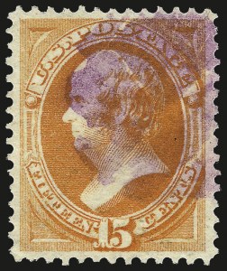 Sale 967, Lot 4291, 1873 Continental Bank Note Co. Issue (Scott 156-166)