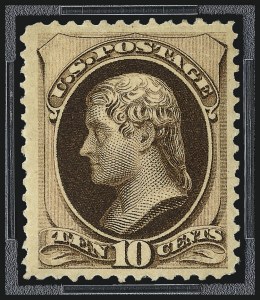 Sale 967, Lot 4299, 1879 American Bank Note Co. Issue (Scott 182-191)