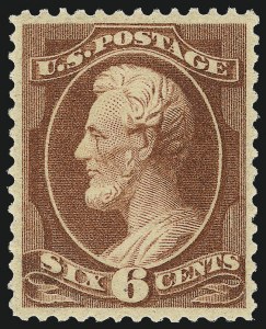Sale 967, Lot 4314, 1881-83 American Bank Note Co. Issues (Scott 205-211B)