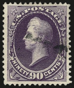 Sale 967, Lot 4326, 1887 American Bank Note Co. Issue (Scott 212-218)