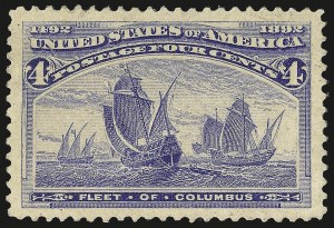 Sale 967, Lot 4362, 1893 Columbian Issue (Scott 230-245)