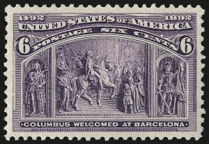 Sale 967, Lot 4373, 1893 Columbian Issue (Scott 230-245)