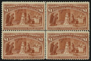 Sale 967, Lot 4399, 1893 Columbian Issue (Scott 230-245)