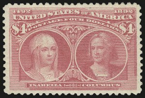Sale 967, Lot 4412, 1893 Columbian Issue (Scott 230-245)
