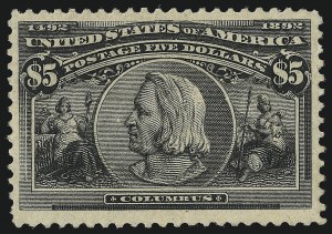 Sale 967, Lot 4418, 1893 Columbian Issue (Scott 230-245)