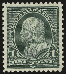 Sale 967, Lot 4455, 1897-1903 Change of Colors (Scott 279-284)