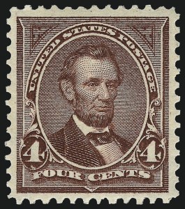 Sale 967, Lot 4458, 1897-1903 Change of Colors (Scott 279-284)