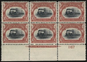 Sale 967, Lot 4497, 1901 Pan-American Issue (Scott 294-299)
