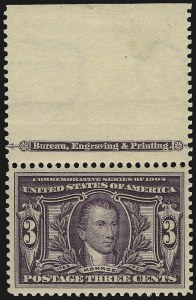 Sale Number 967, Lot Number 4525, 1904 Louisiana Purchase, Jamestown Issues (Scott 323-330)