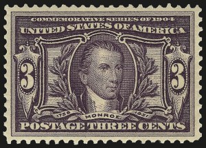 Sale 967, Lot 4527, 1904 Louisiana Purchase, Jamestown Issues (Scott 323-330)