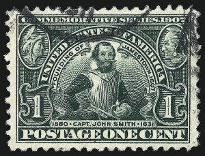 Sale Number 967, Lot Number 4529, 1904 Louisiana Purchase, Jamestown Issues (Scott 323-330)