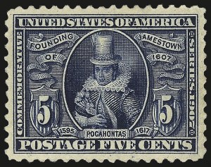 Sale Number 967, Lot Number 4530, 1904 Louisiana Purchase, Jamestown Issues (Scott 323-330)