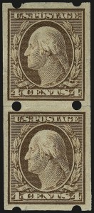 Sale 967, Lot 4543, Private Vending & Affixing Machine Perforations (Brinkerhoff Co.)