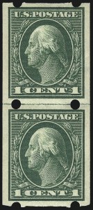 Sale 967, Lot 4544, Private Vending & Affixing Machine Perforations (Brinkerhoff Co.)