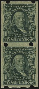 Sale 967, Lot 4545, Private Vending & Affixing Machine Perforations (Brinkerhoff Co.)