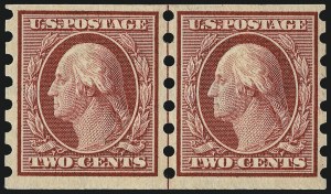 Sale 967, Lot 4575, Private Vending & Affixing Machine Perforations (Mailometer Co.)