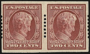 Sale 967, Lot 4586, Private Vending & Affixing Machine Perforations (Schermack Co.)