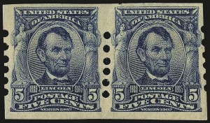 Sale 967, Lot 4589, Private Vending & Affixing Machine Perforations (Schermack Co.)