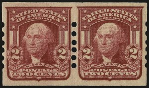 Sale 967, Lot 4591, Private Vending & Affixing Machine Perforations (Schermack Co.)