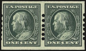 Sale 967, Lot 4592, Private Vending & Affixing Machine Perforations (Schermack Co.)