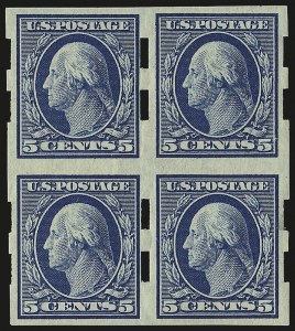 Sale 967, Lot 4600, Private Vending & Affixing Machine Perforations (Schermack Co.)