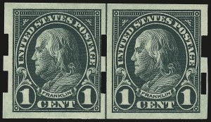 Sale 967, Lot 4604, Private Vending & Affixing Machine Perforations (Schermack Co.)