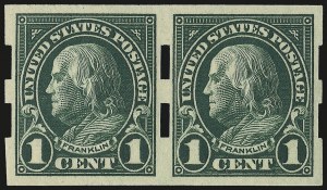 Sale 967, Lot 4605, Private Vending & Affixing Machine Perforations (Schermack Co.)