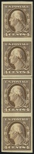 Sale 967, Lot 4633, Imperforate Flat Plate Coil Stamps
