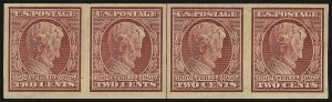 Sale 967, Lot 4644, Imperforate Flat Plate Coil Stamps