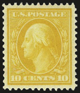 Sale 967, Lot 4663, 1908-10 Washington-Franklin Issues (Scott 331-356)