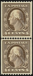 Sale 967, Lot 4677, 1908-10 Washington-Franklin Issues (Scott 331-356)