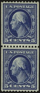 Sale 967, Lot 4678, 1908-10 Washington-Franklin Issues (Scott 331-356)