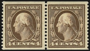 Sale 967, Lot 4682, 1908-10 Washington-Franklin Issues (Scott 331-356)
