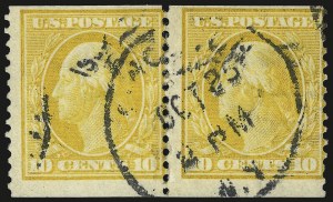 Sale 967, Lot 4687, 1908-10 Washington-Franklin Issues (Scott 331-356)