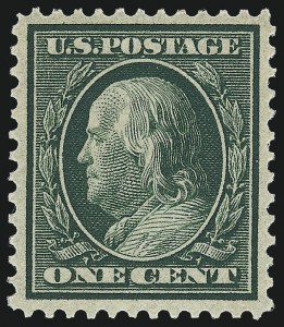 Sale 967, Lot 4689, 1909 Bluish Paper Issue (Scott 357-366)