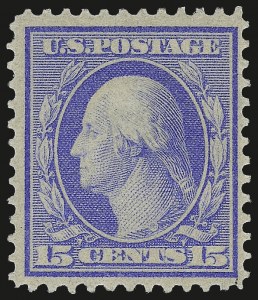 Sale 967, Lot 4700, 1909 Bluish Paper Issue (Scott 357-366)